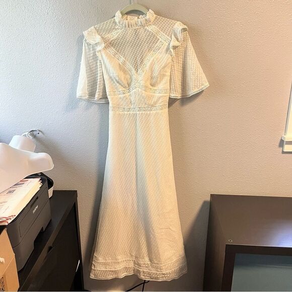 Keepsake Way Back Dress White - Picture 5 of 12